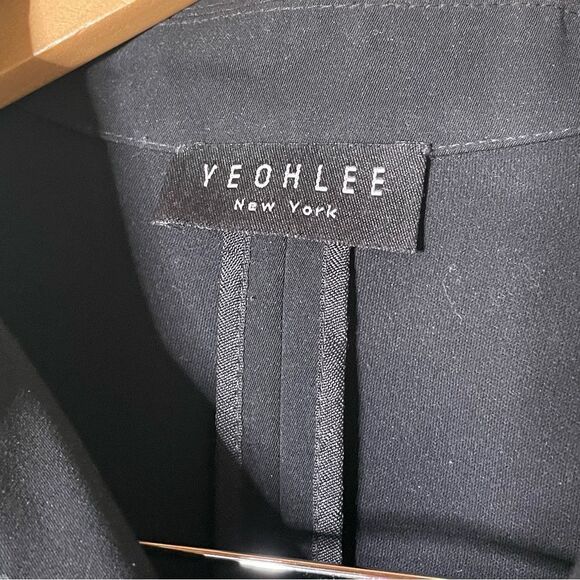 Yeohlee NY Blazer Jacket Black Minimalist‎ Women’s Size Small - Picture 2 of 9